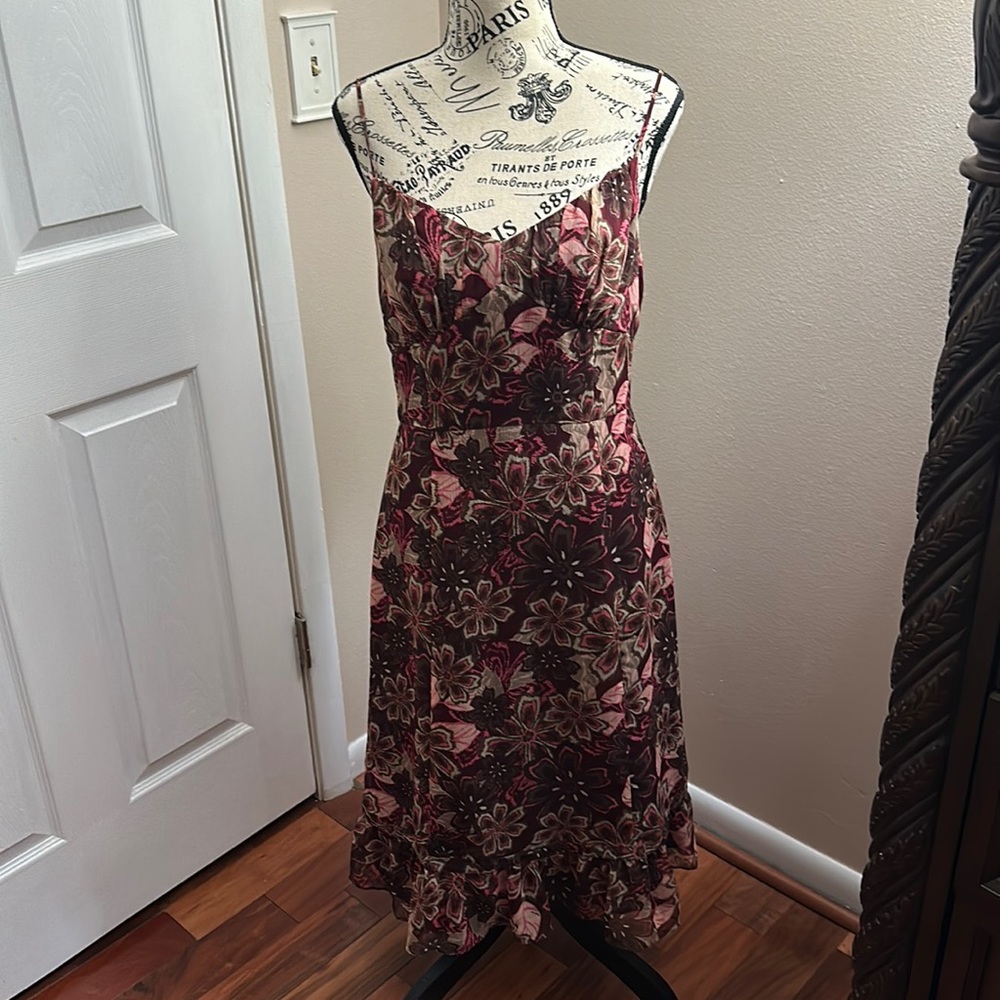 Ann Taylor, ruffle bottomed dress